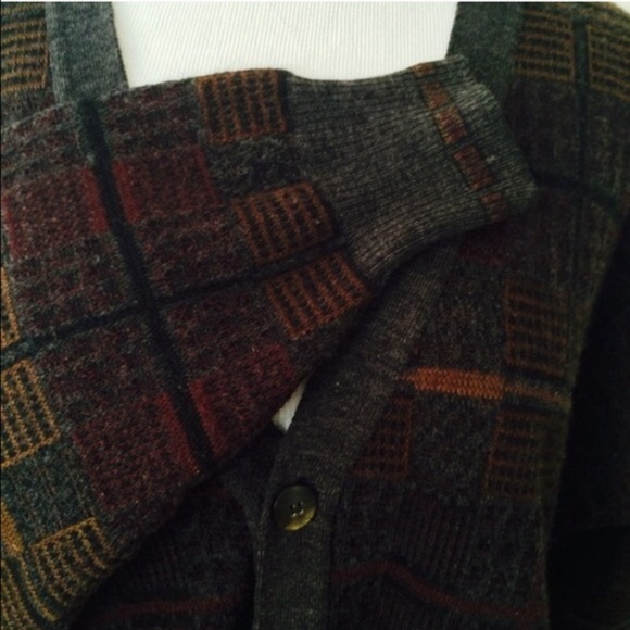 LF Vintage Cardigan - Studded Back Cut Out, Sz M - Picture 2 of 4